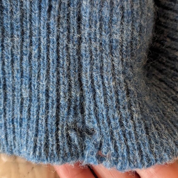 Vintage 1988 Moussie for Susan Bristol Girls Shetland Wool & Angora Sweater - Picture 11 of 11